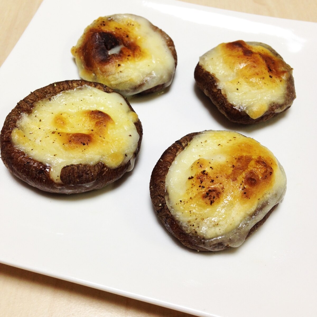 トースターで しいたけのチーズ焼き レシピ 作り方 By Colokitchen 楽天レシピ